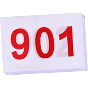 Running Bib Numbered Bibs Reusable Washable Numbers Sports Bib for Basketball, Gymnastics, Race Events, 901 to 1000 in Kuwait