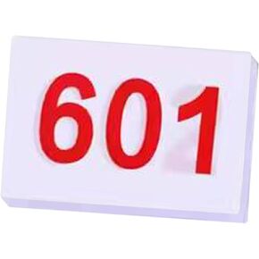 Running Bib Numbered Bibs Reusable Washable Numbers Sports Bib for Basketball, Gymnastics, Race Events, 601 to 700 in Kuwait