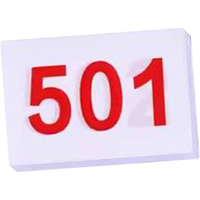 Running Bib Numbered Bibs Reusable Washable Numbers Sports Bib for Basketball, Gymnastics, Race Events, 501 to 600 in Kuwait