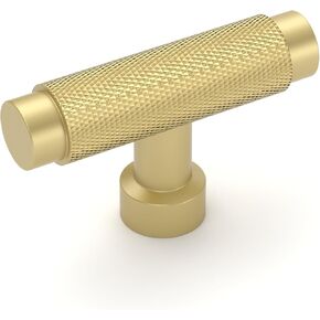 Amerdeco 10 عبوات من مقابض الخزانات المخرشة الذهبية المصقولة لخزانة المطبخ وتسحب للدرج والخزانة وخزانة الملابس ZH0034 in Kuwait