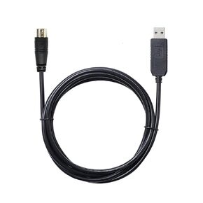 كابل برجمة USB CAT غزير PL2303 USB إلى 6-pin MI-N Din لـ FT-757GXII FT-840 FT-890 FT-900 CAT-890 in Kuwait