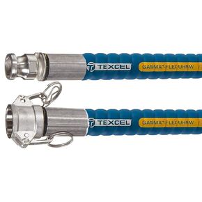 1" ID 5ft UHMW Chemical Suction & Discharge Hose Stainless Camlock Ends in Saudi Arabia