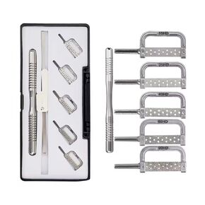 Dental Interproximal Enamel Reduction Handle IPR Strips Kit 15-90 HD Double Sided Strip + Handle in Kuwait