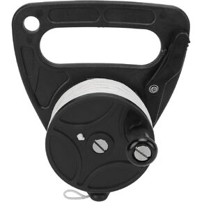 Scuba Dive Reel with Thumb Stopper,Scuba Dive Reel Kayak Anchor with 46m White Wire for Safety Underwater Diving Snorkeling in Kuwait