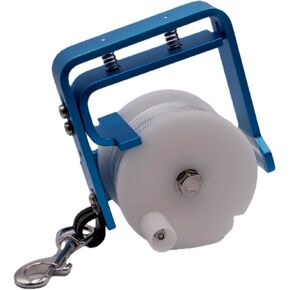 TRD5 Aluminum Scuba Dive Reel with Spring Loaded Handle, 300' of line. Perfect for Drift Diving, Wreck Diving and Cave Diving. Brought to you by the 3rd Reefers. in Kuwait