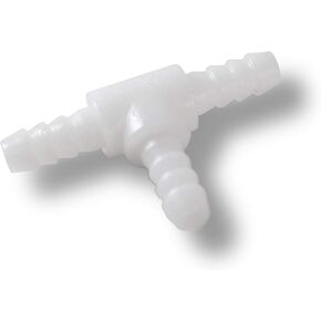 LeLuv T-Connector 1/4 بوصة جزء تركيب خرطوم شائك لخراطيم مضخة التفريغ in Kuwait