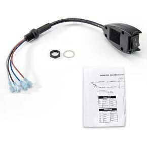 101610 Switch Cord Compatible with Pro Team Backpack Vacuum Parts - Vac Accessories Replacement Compatible with Pro Team Cylindrical Backpack Vacuum Cleaner 120V Switch Cord Assembly in Kuwait