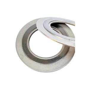 GemmySeal Spiral Wound Gasket with 321SS Inner&Outer Ring,Graphite Filled,5Pcs 4'' DN100-150lb in Kuwait