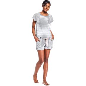 U.S. Polo Assn. Essentials Womens Pajama Racerback Tank and Pocket Shorts Sleepwear Set in Kuwait