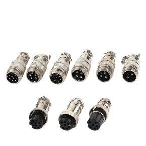 GX16 2/3/4/5/6/7/8/9/10 Pin Male&Female Docking Socket Circular Connectors Cable Butt Joint Push-in Port(GX16-3D) in Kuwait
