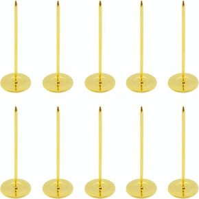 10 Pcs Long Upholstery Nails Tacks 18mm x 50mm, Flat Head Furniture Nails, Large Thumb Tacks, Metal Push Pins, for Furniture Sofa Headboards Decorative,Silver,0.7 x 2 inch in Kuwait