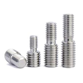 304 Stainless Steel Thread Adapter Bolts 4-Pack, Metric Converter Screws for Machinery Repairs Step-Up/Step-Down Thread Conversion (M6*20 to M8*20) in Kuwait