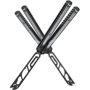 Nabalis x Seongbae - سكين الفراشة لتدريب القطط باليسونج، تصميم قناة، مطلي بالتفلون، ألومنيوم 6061، خفيف الوزن، متوازن، وممتع in Kuwait