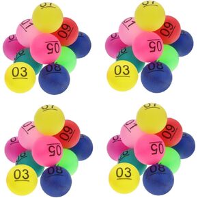 VICASKY Color Number Ball Beer Game Balls Funny Balls Number Bingo Balls Small Numbered Balls Bingo Chips in Kuwait