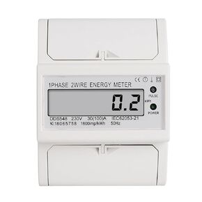 واحد 1 المرحلة 2 سلك شاشة الكريستال السائل استهلاك الطاقة مقياس الطاقة كيلووات ساعة Wattmeter 220 فولت 230 فولت التيار المتناوب 50 هرتز 100a الكهربائية الدين السكك الحديدية جبل in Saudi Arabia