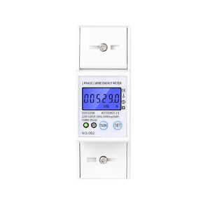 Dds529mr Single Phase Ac 230v 80a Electricity Energy Meter Kwh Rs485 Modbus Rtu Communication Pulse Output Power Consumption in Kuwait