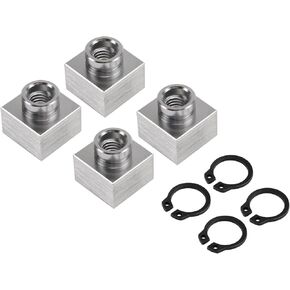 4X Snowmobile Trailer Insert Nut & Snap Ring Kit 04414 03400 For Triton Xt & Lt in Kuwait