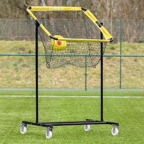 شبكة تدريب FORZA لكرة القدم Snap & Pass | شبكة هدف ربع خلفي بطول 8 أقدام مع زوايا قابلة للتعديل، وإطار فولاذي متين، وعجلات دوارة محمولة in Kuwait