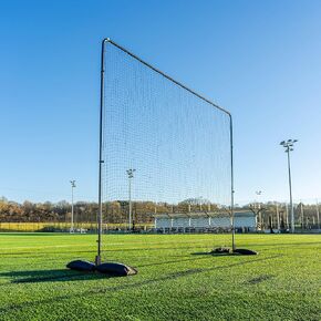 QuickPlay 12ft Soccer Barrier Net System - Soccer Backstop Net & Ball Stop Netting, Modular Sports Netting System for Soccer Training Equipment, Backyard Sports Net (Multiple Sizes & Options) in Kuwait