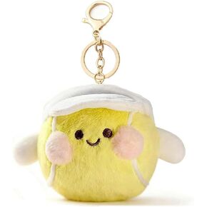 سلسلة مفاتيح من القطيفة المحشوة بكرة التنس الناعمة اللطيفة من JEWSUN in Kuwait