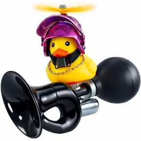 Bike Horn with Little Yellow Duck Classic Vintage Metal Twist Bicycle Horn for Kids Bike Accessories for Kids Bicycle Accessorie in Kuwait