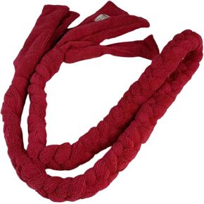 حبل بيلاتيس مضفر للنساء إكسسوار بيلاتيس أحمر غير مرن للتمدد لممارسة المرونة والرقص وصالة الألعاب الرياضية المنزلية in Kuwait