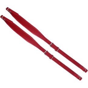 Accordion Strap, Adjustable Wear-Resistant Shoulder Belt for 16-120 Bass Accordion, Comfort Fit Strap for Musicians Performers(43 * 8 * 5cm-Red) in Kuwait
