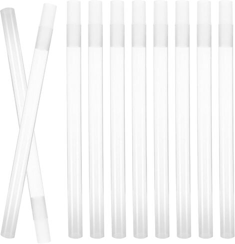 TIDTALEO 10pcs Balloon Column Stands with 30cm Crystal Poles and Long Connectors, Balloon Stick Kit for Birthday Party, Wedding, and Christmas Decorations in Saudi Arabia
