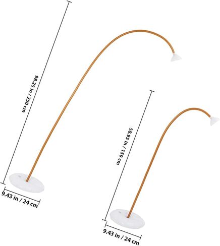 TOYANDONA DIY Balloon Arch Stand Kit with Base Gold Balloon Bracket for Party Supplies in Saudi Arabia