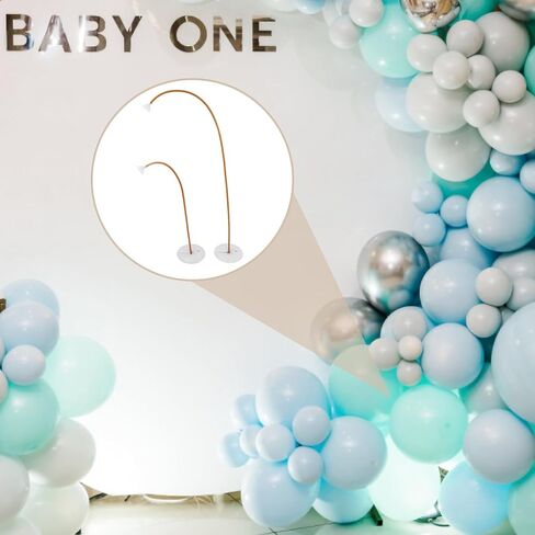 TOYANDONA DIY Balloon Arch Stand Kit with Base Gold Balloon Bracket for Party Supplies in Saudi Arabia