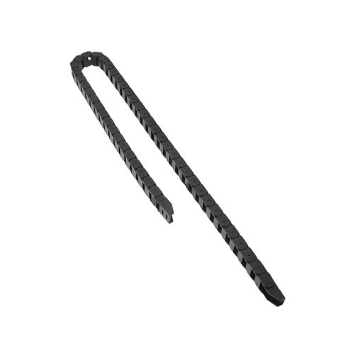 Temperature Black Nylon Chain 10mm X 15mm Inner H X Inner W End Connectors Wire Carrier Drag Chain Machine Tools Compatible with in Saudi Arabia