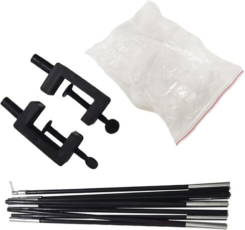 Veemoon Table Balloon Arch Kit with 10 Rods, 25 Rings, and 2 Clips – Portable Balloon Stand Set for Birthday, Shower, Wedding Party Decorations in Saudi Arabia