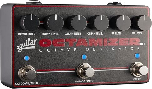 Aguilar Octamizer DLX Octave Bass Guitar Pedal w/Expanded Modes and Filter Controls in Kuwait