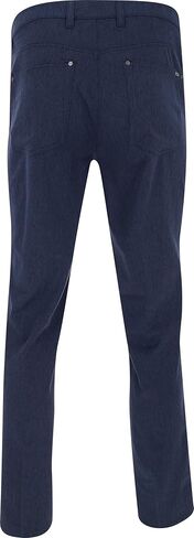 Greg Norman MICROLUX 5 Pocket Heathered Dark Navy Heather Pants Men 36W x 30L in Saudi Arabia