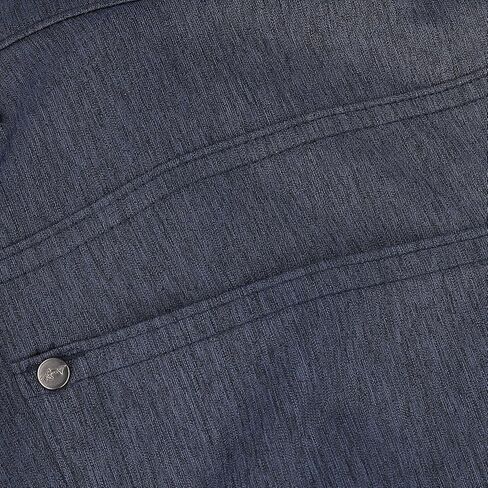 Greg Norman MICROLUX 5 Pocket Heathered Dark Navy Heather Pants Men 36W x 30L in Saudi Arabia
