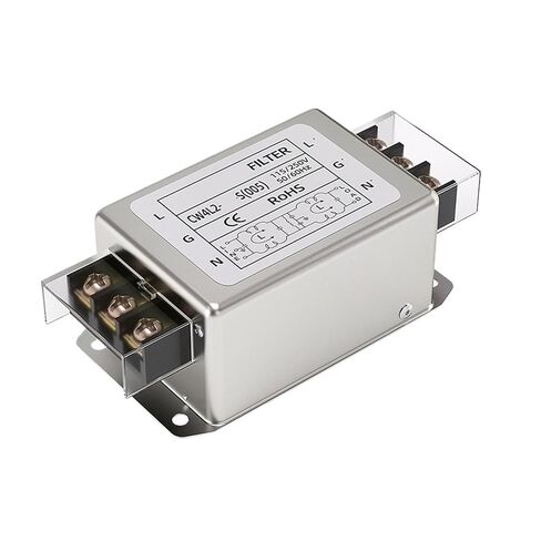Single-Phase Double-Pole Filter Cw L2-3/6/10A-S 005 Terminal Type AC 220V(4L2-6A-S(005)) in Saudi Arabia