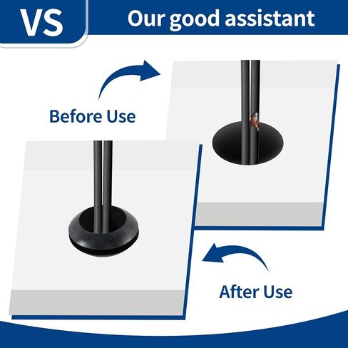 100PCS Rubber Grommet Kit, 8 Sizes Hollow Firewall Hole Plug Assortment, Rubber Grommets for Wire, Wiring, Automotive, Cord Organization, 1/4", 5/16", 3/8", 7/16", 1/2", 5/8", 3/4'', 7/8", 1'' in Kuwait