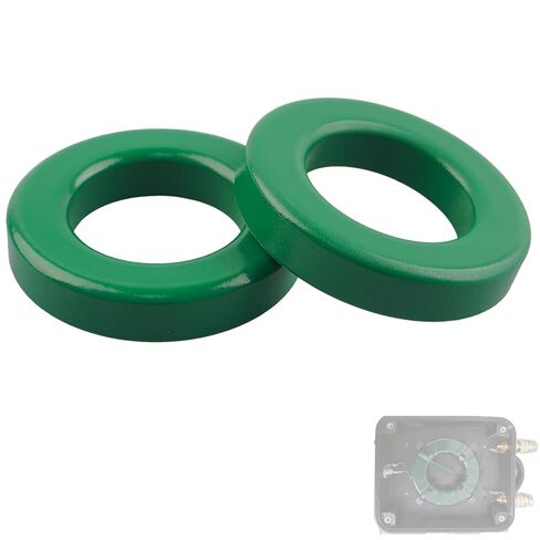 2 حزمة من الفريت Toroid Core FT240-43، لقمع أسلاك RFI EMI RF HF، متوافقة مع EFHW ومحولات الطاقة. (أخضر) in Kuwait