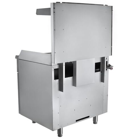 EMPURA 36" Freestanding Natural Gas Range | Cooking Stove with Single Standard Oven (2) Cast-Iron Open Burners and 24" Right Side Griddle | 130,000 BTU | 36"W x 32-1/4"D x 60-3/8"H, Stainless Steel in Kuwait