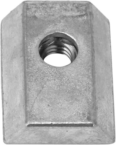 Z042M Zinc Alloy Metal Single Slot Nut, Lathe Parts Accessories, High Quality Linear Motion Component with Compact Size for Machine Tool Fixing, Durable Zinc Alloy Construction in Saudi Arabia