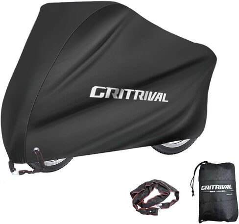 Bike Covers Outdoor Storage Waterproof. It Comes in 3 Colors and 2 Sizes. The Bike Cover is Equipped With a Bike Chain Lock in Saudi Arabia