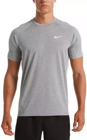 Nike Men's Dri-Fit UPF 40+ Hydroguard Swim Tee (الولايات المتحدة ، ألفا ، متوسطة ، منتظمة ، منتظمة ، لعبة رويال) in Kuwait
