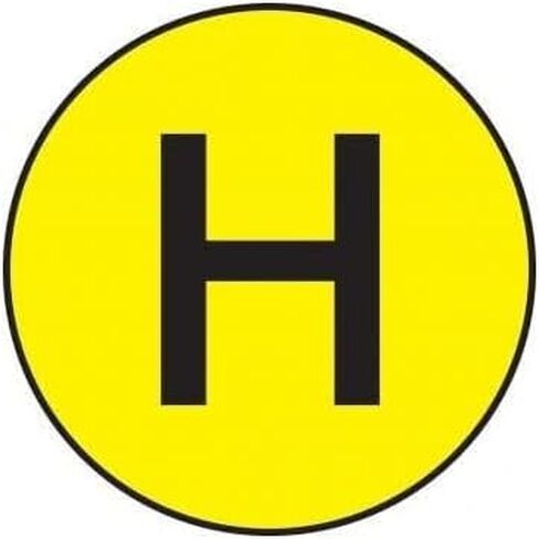 CHEMICAL AGENT SYMBOLS PLASTICLITE, Mfr: MPG614PL-A in Saudi Arabia