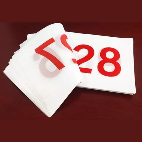 Running Bib Numbered Bibs Reusable Washable Numbers Sports Bib for Basketball, Gymnastics, Race Events, 001 to 100 in Kuwait