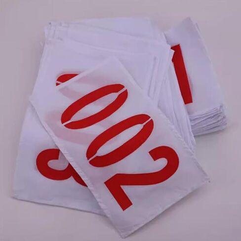 Running Bib Numbered Bibs Reusable Washable Numbers Sports Bib for Basketball, Gymnastics, Race Events, 001 to 100 in Kuwait