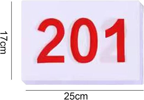 Running Bib Numbered Bibs Reusable Washable Numbers Sports Bib for Basketball, Gymnastics, Race Events, 201 to 300 in Kuwait