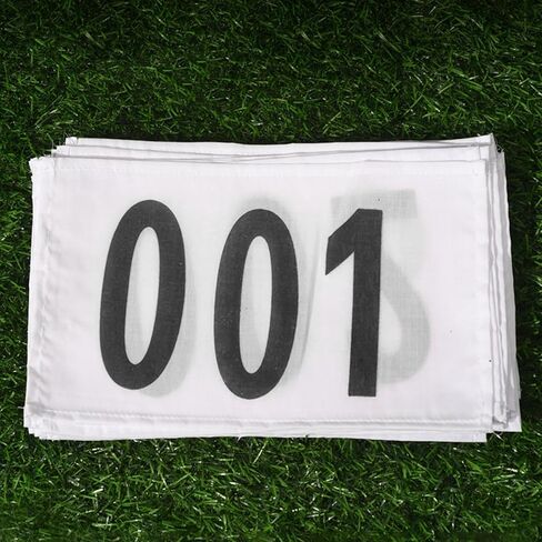 100Pcs Running Bibs for Competition Events Athletics in Saudi Arabia