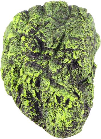 Reptile Hideouts Basking Reptile Hide Lizards s Resin Hiding Cave Ornament for Aquarium Reptile Terrarium(L) in Kuwait