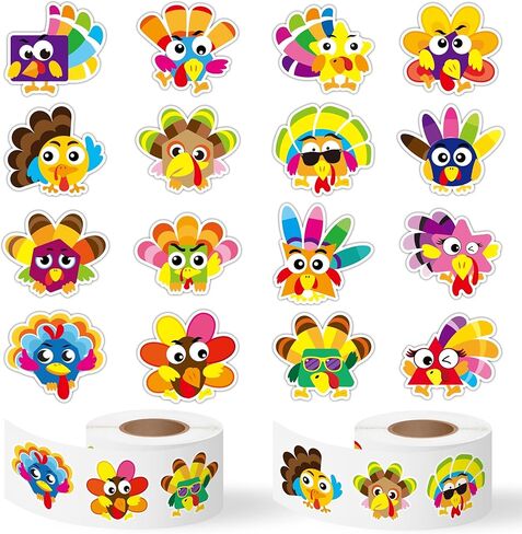 Haooryx Ice Hockey Match Stickers - 1000Pcs Ice Hockey Sticker Rolls(2 Rolls) Cartoon Christmas Winter Xmas New Year Gifts Wrapping Puck Helmet Self-Adhesive Stickers Decals Sport Lover Party GiftWrap in Kuwait