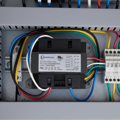 Cambridge 24V 75VA Control Transformer, 120V to 24V Multi-Tap HVAC Furnace Transformer with Foot Mount, 120V 50/60Hz in Saudi Arabia